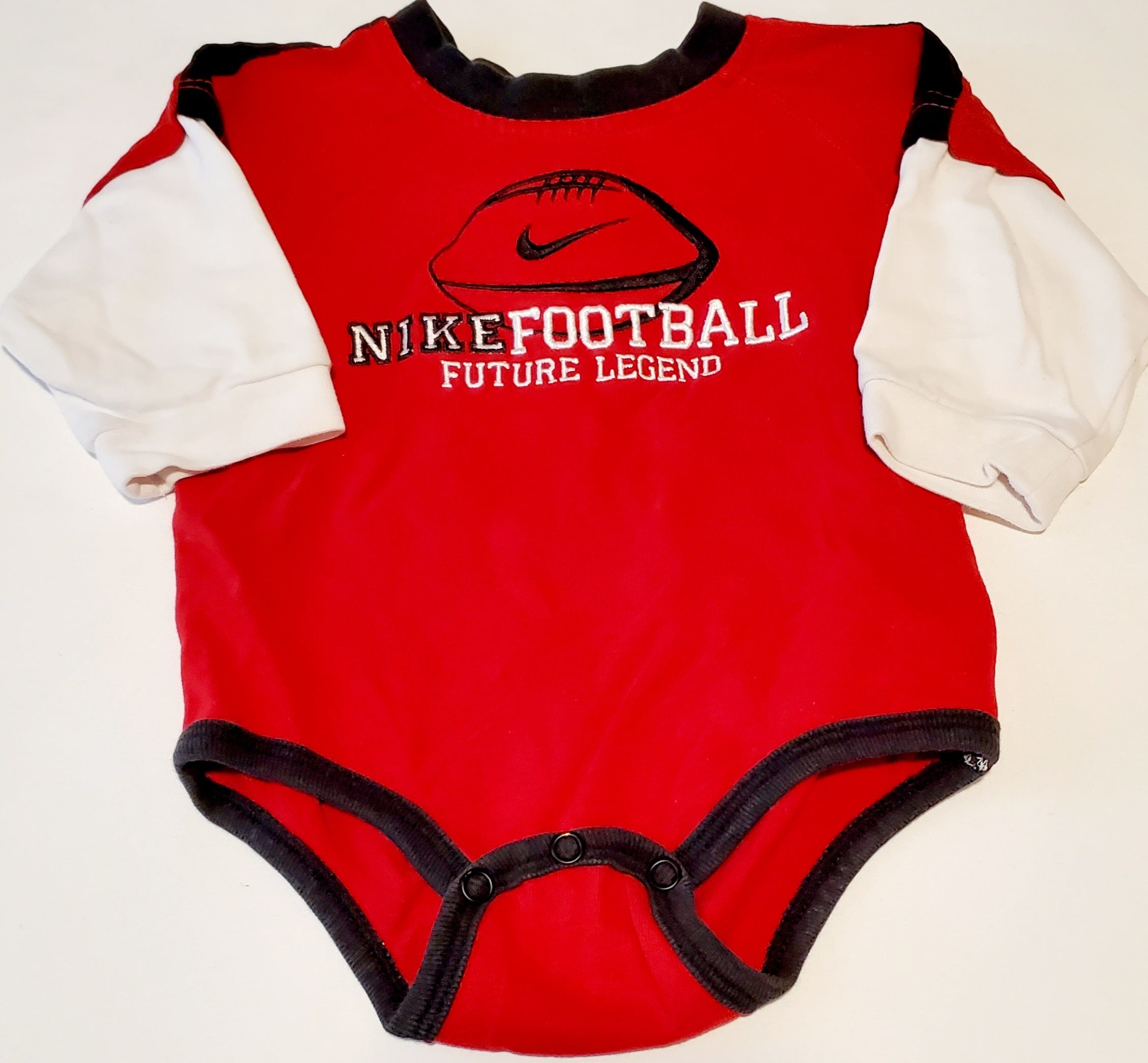 Nike Football Long Sleeve Onesie