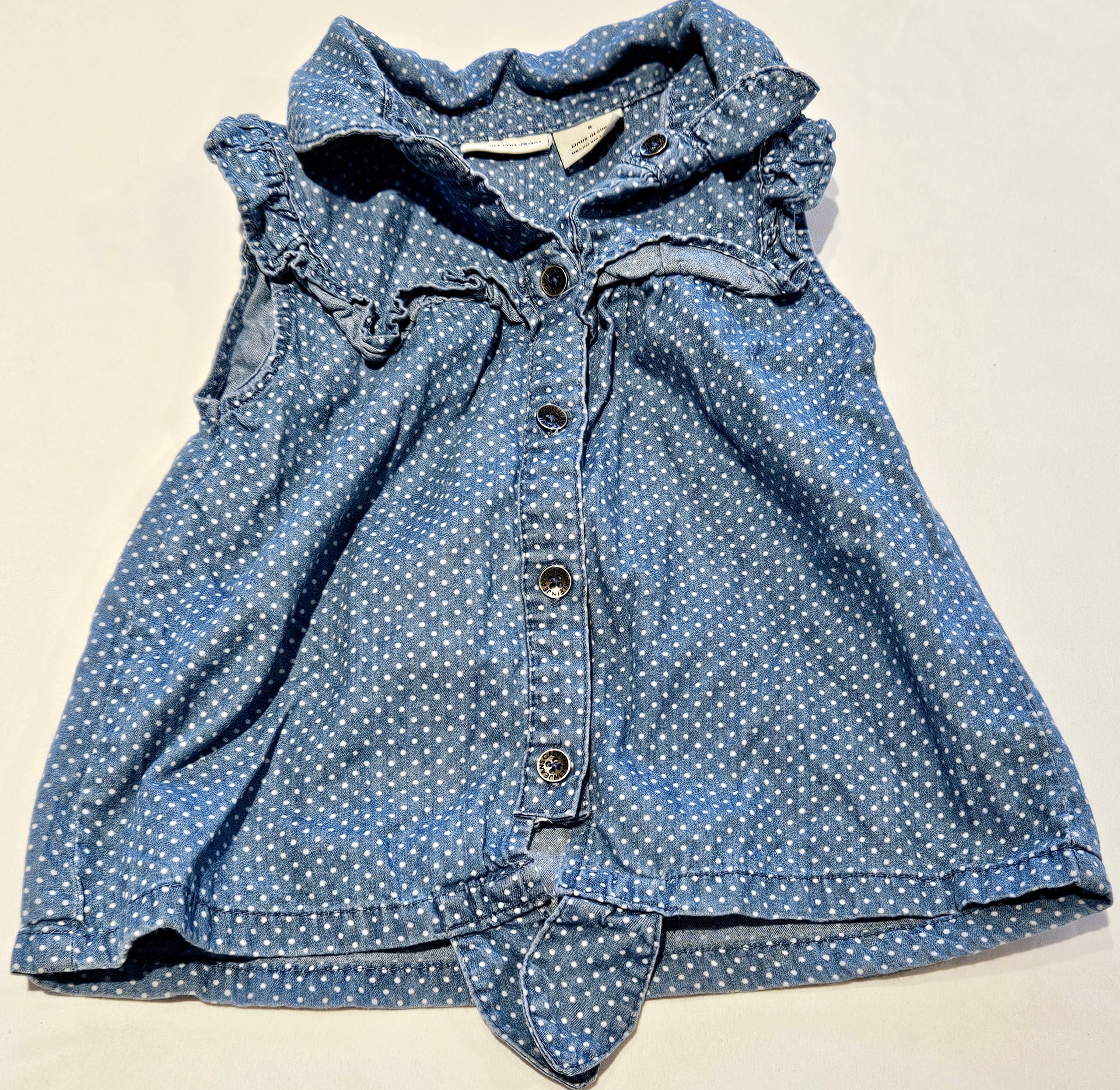 Calvin klein polka dot top clearance