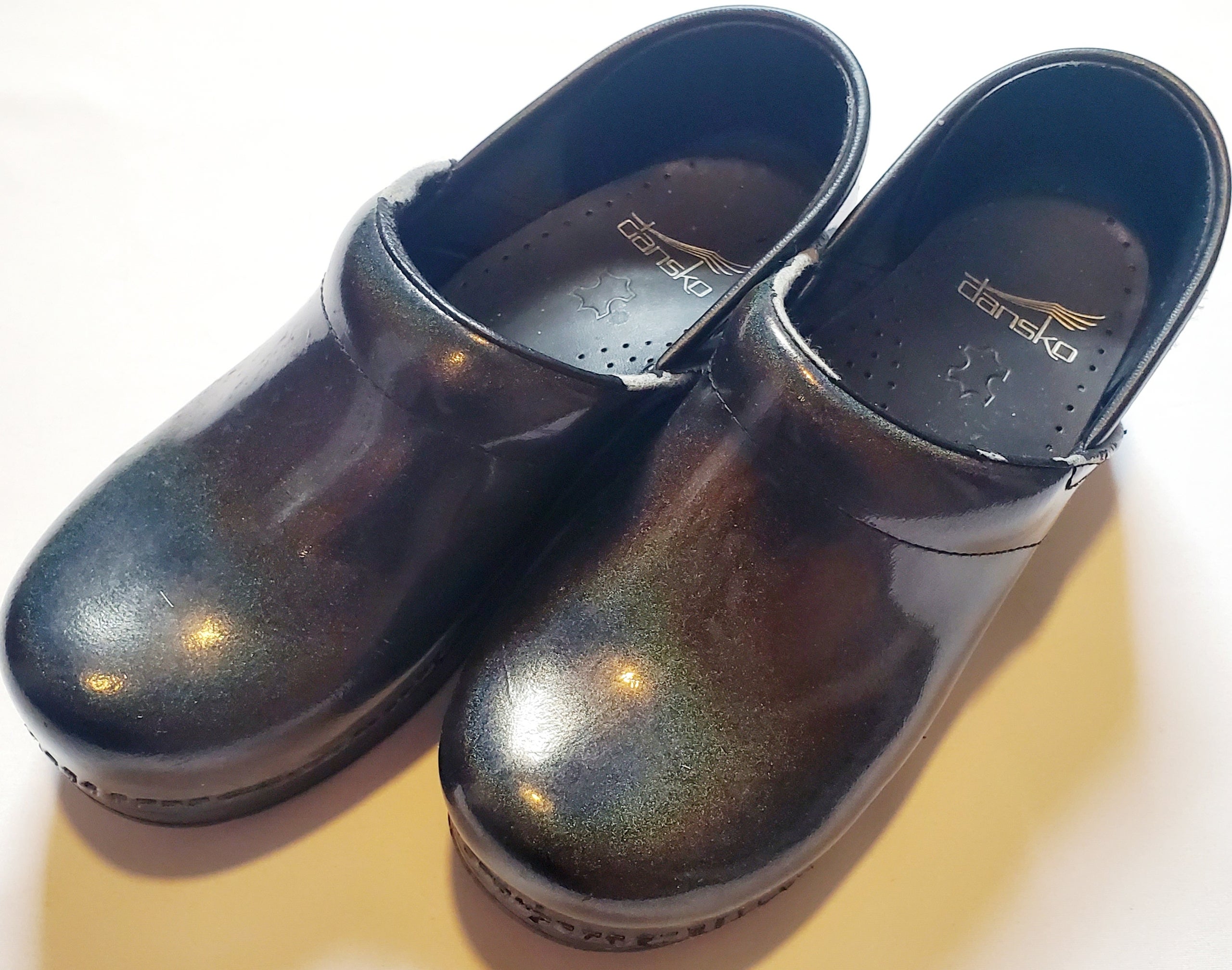 Dansko best sale iridescent clogs